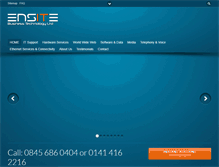 Tablet Screenshot of ensite.co.uk