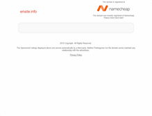 Tablet Screenshot of ensite.info
